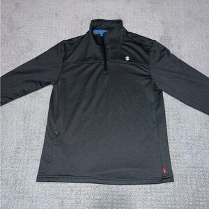 IZOD Men's 1/4 Zip Pullover Mock Neck Top S